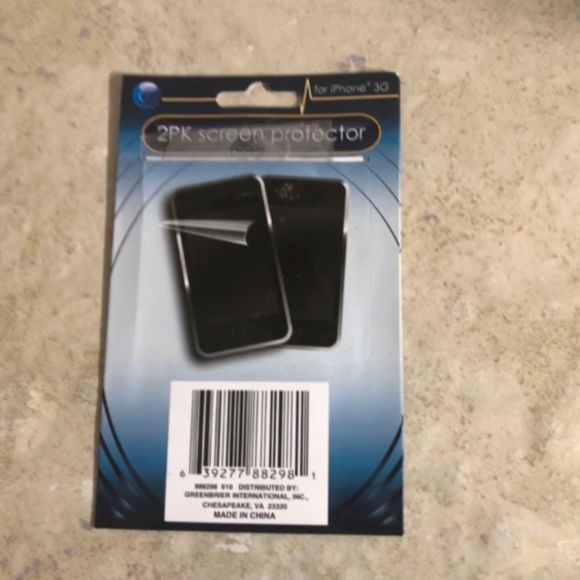 iPhone 3G Screen Protector 2 Pack - Picture 2 of 2